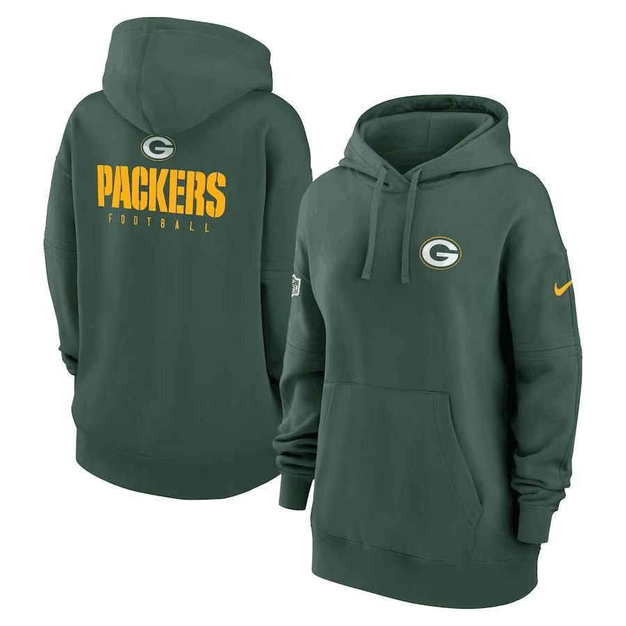 Women 2023 NFL Green Bay Packers green Sweatshirt style 1